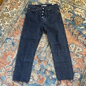Womens Levi’s Wedgie Straight jeans